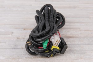 HONDA HR-V II RU 2015-2018 PRZED FACELIFTINGIEM ZESTAW LAMP PRZECIWMGIELNYCH P+L Z KRATKAMI I OKABLOWANIEM