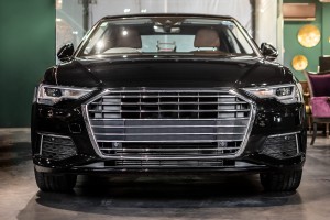 AUDI A6 C8 4K 2018+ RAMKA GRILLA CHROMOWANA 4K0853651F