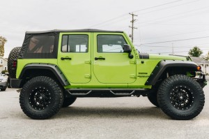 JEEP WRANGLER JK 2007-2018 4 DRZWI ORUROWANIE BOCZNE