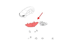 HYUNDAI ELANTRA VI AD 2018-2020 PO FACELIFTINGU LAMPA PRZEDNIA LEWA 92101F2500