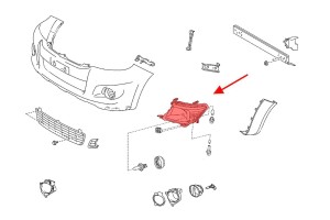 TOYOTA HILUX VII AN20 2011-2015 PO FACELIFTINGU LAMPA PRZEDNIA LEWA 811500K440