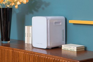 LODÓWKA BIUROWA 10L 12V Z FUNKCJĄ GRZANIA DO 50-65°C BIAŁA + GRATIS