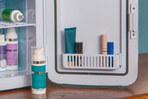 LODÓWKA KOSMETYCZNA 10L 12V Z FUNKCJĄ GRZANIA DO 50-65°C BIAŁA + GRATIS