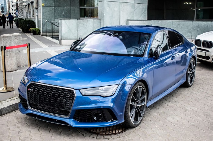 AUDI RS7 4G 2016-2018 PO FACELIFTINGU RAMKA GRILLA CHROMOWANA 4G8853651H