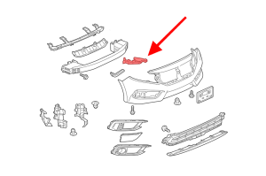 HONDA CIVIC X 2016-2019 PRZED FACELIFTINGIEM WSPORNIK MOCOWANIE REFLEKTORA PRAWE 71140TBAA00