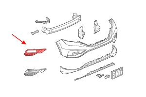 HONDA CR-V IV 2015-2018 PO FACELIFTINGU KRATKA HALOGENU PRAWA 71103T1WA00