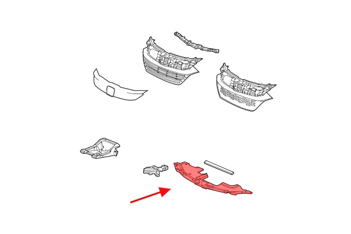 HONDA HR-V II RU 2015-2018 PRZED FACELIFTINGIEM GÓRNA OSŁONA PASA PRZEDNIEGO 71129T7WA00