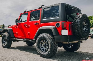 JEEP WRANGLER JK 2007-2018 LAMPY TYLNE LED MODEL BLADE