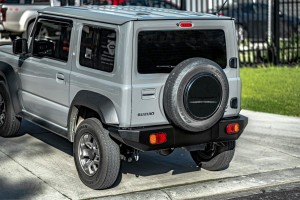 SUZUKI JIMNY 2018+ ZDERZAK TYLNY STAL ZE ŚWIATŁAMI LED
