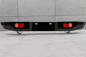 SUZUKI JIMNY 2018+ ZDERZAK TYLNY STAL ZE ŚWIATŁAMI LED