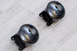 PEUGEOT 207 2006-2009 LAMPY PRZECIWMGIELNE PRZEDNIE LED KOMPLET 09270157