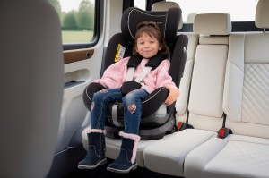 FOTELIK SAMOCHODOWY OBROTOWY 360° CZARNY 40-150 CM i-Size R129 + ISOFIX