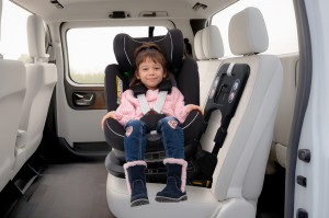 FOTELIK SAMOCHODOWY OBROTOWY 360° CZARNY 40-150 CM i-Size R129 + ISOFIX