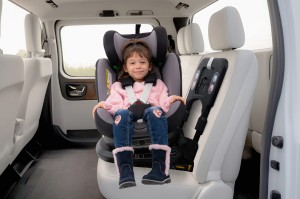 FOTELIK SAMOCHODOWY OBROTOWY 360° CZARNO-SZARY 40-150 CM i-Size R129 + ISOFIX