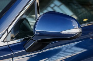 HYUNDAI SANTA FE IV TM 2018-2020 PRZED FACELIFTINGIEM LUSTERKO ELEKTRYCZNE Z KIERUNKOWSKAZEM SKŁADANE LEWE 8 PIN 87610S2200