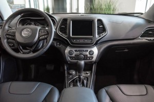 JEEP CHEROKEE V KL 2014-2023 OZDOBNA RAMKA KONSOLI ŚRODKOWEJ