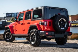 JEEP WRANGLER JL/JLU 2018+ DODATKOWE KOŃCÓWKI TYLNEGO ZDERZAKA DO WERSJI RUBICON