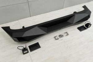 JEEP WRANGLER JK 2007-2018 TYLNY ZDERZAK STALOWY Z LED MODEL TAIPAN