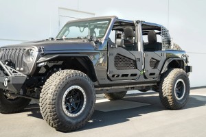 JEEP WRANGLER JL 2018+ 4D DRZWI POŁÓWKOWE SQUAD KOWBOJKI