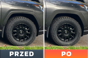 TOYOTA RAV4 V 2019+ POSZERZENIA BŁOTNIKÓW ABS