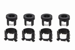 JEEP WRANGLER JL ZESTAW MOCOWANIA CZUJNIKÓW PARKOWANIA ZDERZAKA TYLNEGO PDC KOMPLET 4 SZT