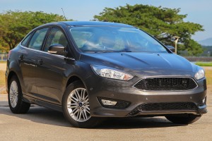 FORD FOCUS MK3 III 2014-2018 PO FACELIFTINGU DOKŁADKA PRZEDNIEGO ZDERZAKA SPOILER F1EJ17F017A