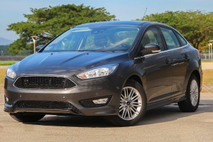 FORD FOCUS MK3 III 2014-2018 PO FACELIFTINGU DOKŁADKA PRZEDNIEGO ZDERZAKA SPOILER F1EJ17F017A