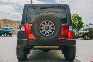 JEEP WRANGLER JK 2007-2018 LAMPY TYLNE LED KOMPLET 2SZT (P+L)
