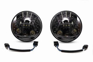 LAND ROVER DEFENDER 90/110 LAMPY PRZEDNIE LED 7" 70W