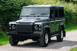 LAND ROVER DEFENDER LAMPY PRZEDNIE LED 7" 30W BLACK