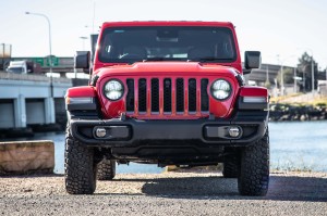 JEEP WRANGLER JL 2018+ LAMPY PRZEDNIE LED 7" 30W BLACK