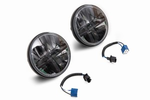 JEEP WRANGLER JL 2018+ LAMPY PRZEDNIE LED 7" 30W BLACK