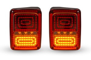 JEEP WRANGLER JK 2007-2018 LAMPY TYLNE LED MODEL MONSTER