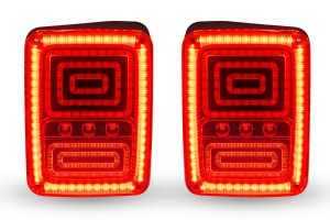 JEEP WRANGLER JK 2007-2018 LAMPY TYLNE LED MODEL MONSTER