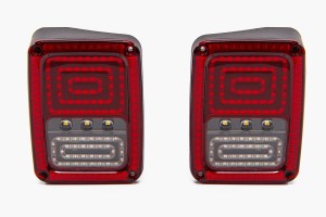 JEEP WRANGLER JK 2007-2018 LAMPY TYLNE LED MODEL MONSTER
