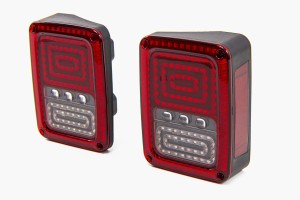 JEEP WRANGLER JK 2007-2018 LAMPY TYLNE LED MODEL MONSTER