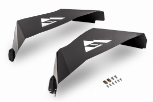 JEEP WRANGLER JK JKU 2007-2018 TYLNE WEWNĘTRZNE NADKOLA ALUMINIOWE