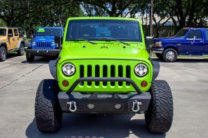 JEEP WRANGLER JK 2007-2018 LAMPY PRZEDNIE LEDOWE 7'' HALO EYES