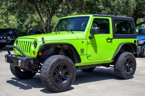 JEEP WRANGLER JK 2007-2018 LAMPY PRZEDNIE LEDOWE 7'' HALO EYES