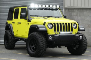 JEEP WRANGLER JL 2018+ LAMPY PRZEDNIE LEDOWE 7'' HALO EYES
