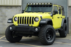 JEEP WRANGLER JL 2018+ LAMPY PRZEDNIE LEDOWE 7'' HALO EYES