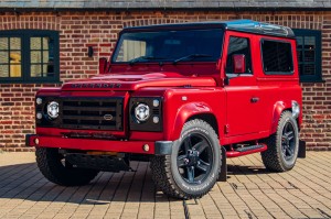 LAND ROVER DEFENDER 90/110 LAMPY PRZEDNIE LEDOWE 7'' HALO EYES