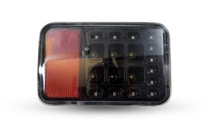 JEEP WRANGLER JK 2007-2018 LAMPY LED W ZDERZAK TYLNY
