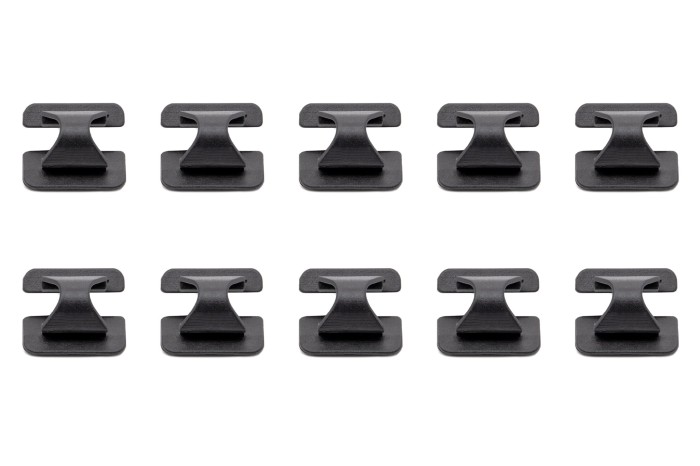 FORD SPINKI DO WYGŁUSZENIA MASKI/POKRYWY SILNIKA KOMPLET 10 SZTUK 1251866