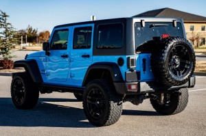 JEEP WRANGLER JK 2007-2018 LAMPY LED W ZDERZAK TYLNY