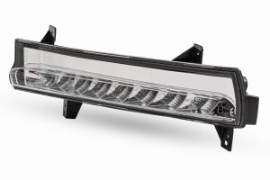 JEEP COMPASS II MP 2017-2020 PRZED FACELIFTINGIEM ŚWIATŁA DRL LED DO JAZDY DZIENNEJ PRAWE + LEWE Z KIERUNKOWSKAZEM 68266926AA / 68266927AA