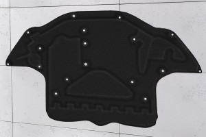 MERCEDES E-CLASS T-MODELL S211 2003-2009 WYGŁUSZENIE MASKI 2116820626