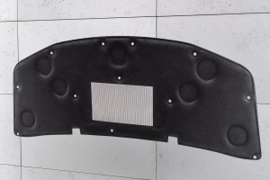 MERCEDES A-CLASS W177 2018+ WYGŁUSZENIE MASKI KOMPLET ZE SPINKAMI A1776822700