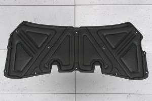 NISSAN QASHQAI I J10 2007-2010 PRZED FACELIFTINGIEM WYGŁUSZENIE MASKI 65840JD000 + SPINKI