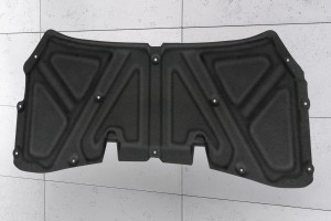NISSAN QASHQAI I J10 2007-2010 PRZED FACELIFTINGIEM WYGŁUSZENIE MASKI 65840JD000